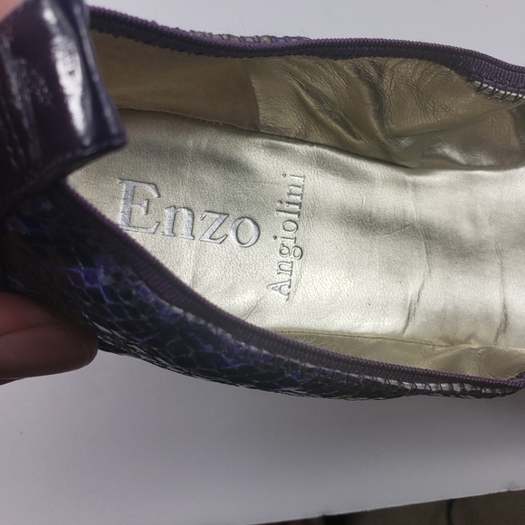 ENZO ANGIOLINI MULTICOLOR FLAT SHOES SIZE 8 - Picture 3 of 8